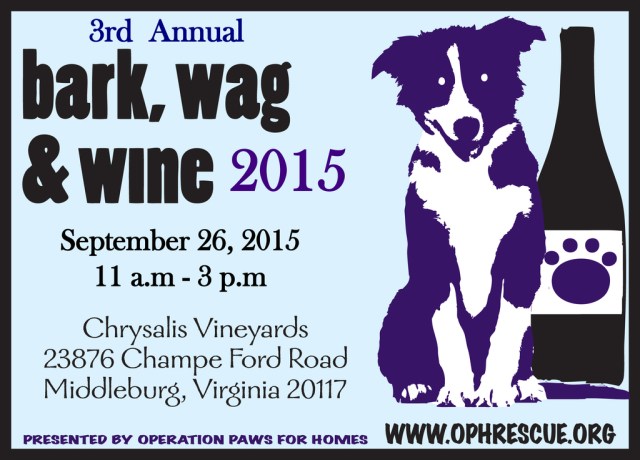 Bark Wag Wine OPH 2014