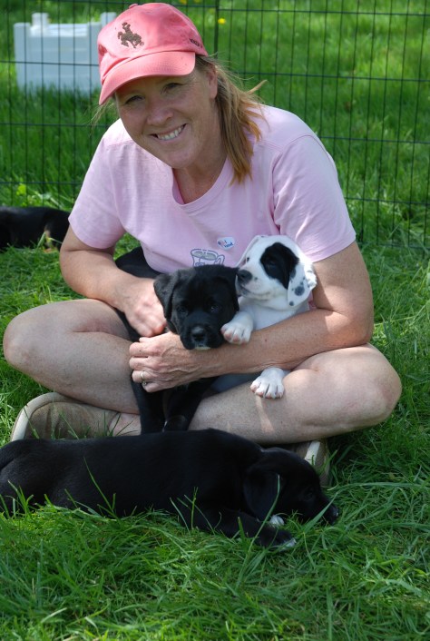 Cara and pups better