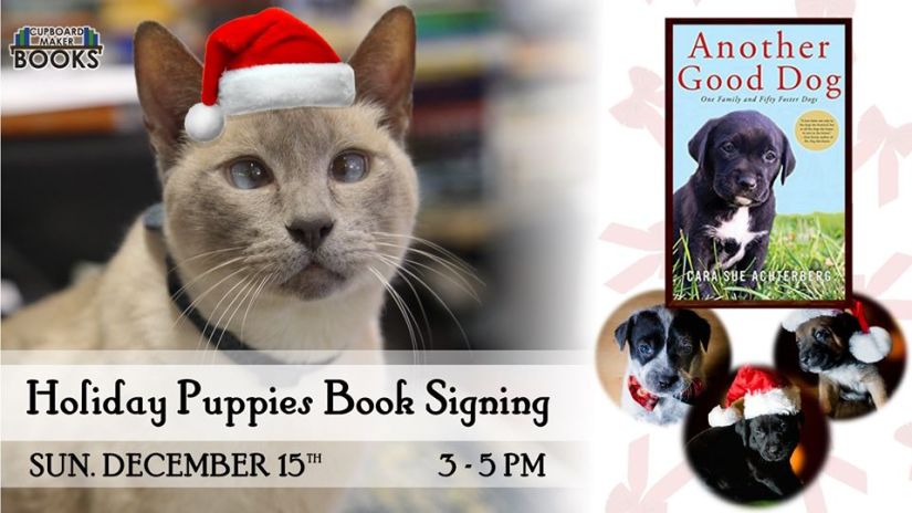 puppy book signing